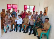 Hadiri Pertemuan, Kapolsek Mangoli Utara IPDA Faisal Pora Dukung Program Pemkab Kepsul