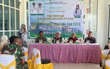 Kunjungi Kepulauan Sula, Tim Visitasi Malut Puji Pembangunan RS Pratama FAM Dofa